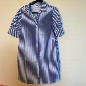 Old Navy Shirt Dress, NWT, Size M